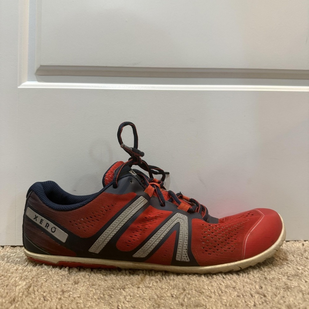 Xero Shoes Running Shoes Mens Size 12 Red Road Barefoot Sneakers Athletic